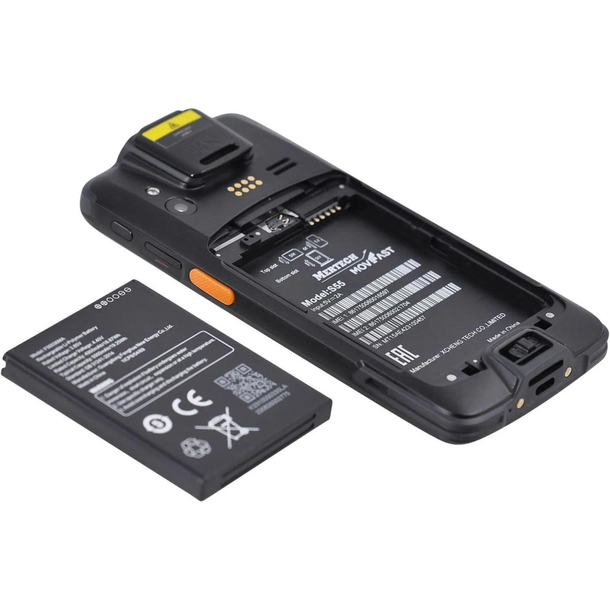 Терминал сбора данных MERTECH MovFast S55 (Android 13, 4GB/64GB)