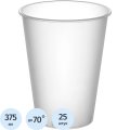 Стакан одноразовый 375 мл, диз. Bubble Cup, прозр, матовый,ПП,25 шт/уп