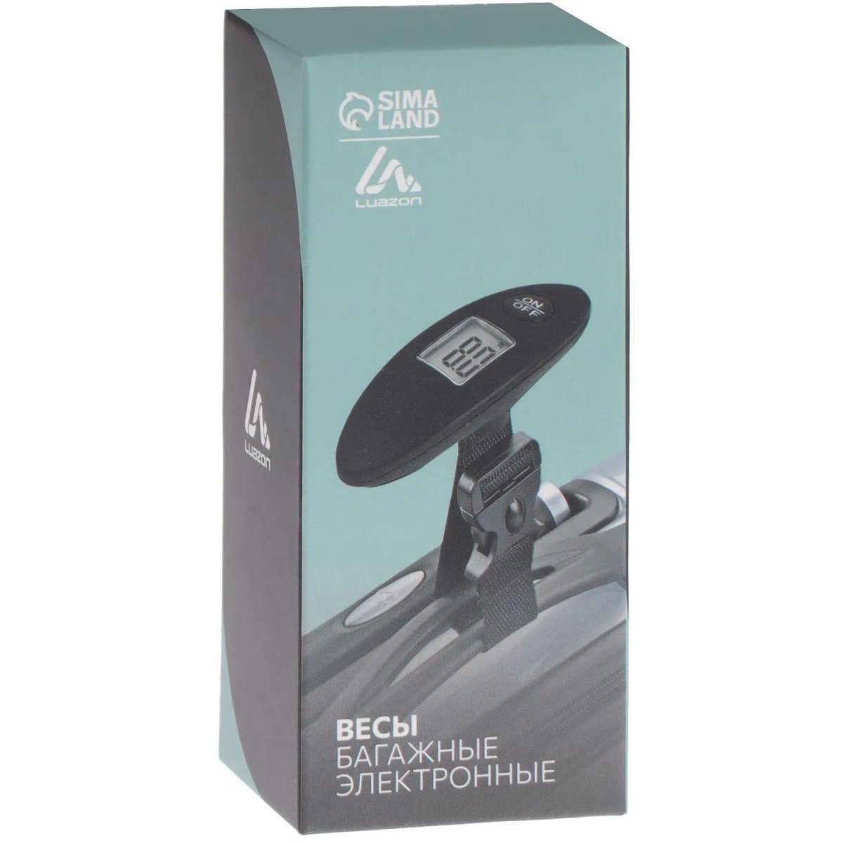 Весы багажные Luazon LV-404, до 40 кг, чёрные