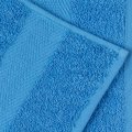 Набор полотенец махровых бордюр 440 г/м2, 70х140 ярко-голубой, 5шт