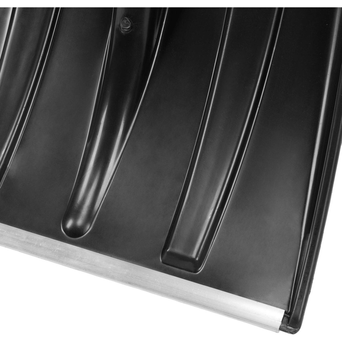 Лопата для уборки снега Сибртех пластик, деревян/черен 380х360х1420мм_61697