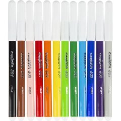 Фломастеры наб. 12цв.,CARIOCA JOY, 40614