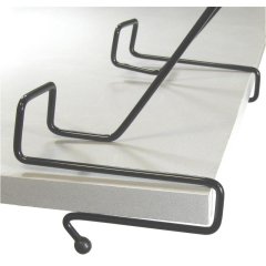 Подставка для книг ГЛОБУС металлическая (черная)