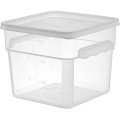 Контейнер для прод.квадр. 5,7 л. 22х22х19 см. с мерн.шкал,прозр,п/п (76701)