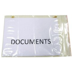 Пакет для сопр.док. из прозр.п/э ZIP-Lock С4, 235х300, 250 шт/уп