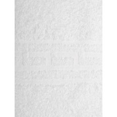 Набор полотенец махровых Luscan/бордюр 380г/м2, 50х90 белый, 10 шт/уп