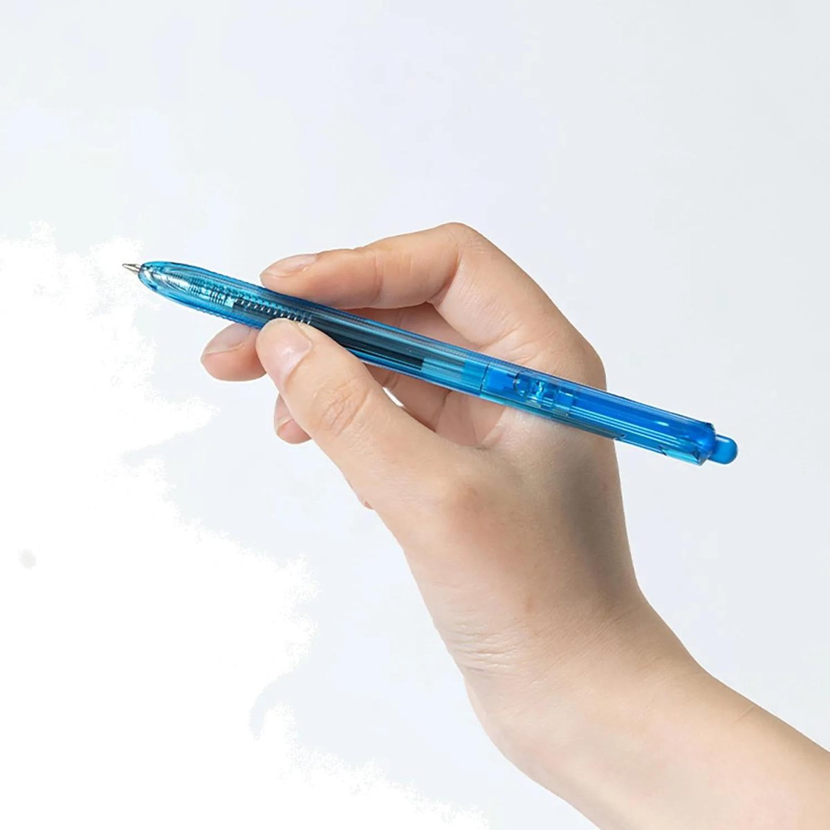 Ручка шариковая автомат. Deli SCRIVIN EQ105-BL,пул.нак 0,5,тонир корп,син