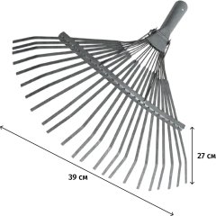 Грабли веерные пластинчатые большие пор. окр. 22зуб._111247