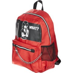 Рюкзак Аниме Готик экокожа, красный