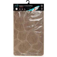 Коврик интерьерный 50х80 см, Камни, микрофибра