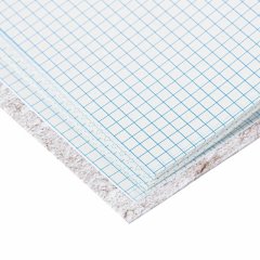 Книга учета 128л. в клетку типограф.,  обл.тв.картон