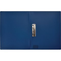 Папка с зажимом 055Z-E синий