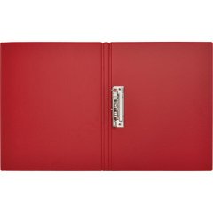 Папка с зажимом красная Дания-Россия