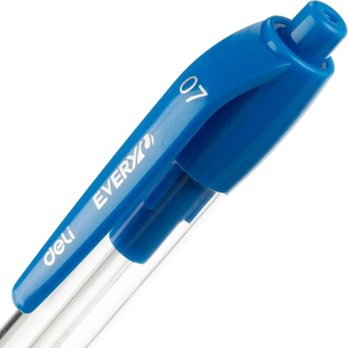 Ручка шариковая автомат. Deli Every, EQ60-BL,син,пул нак.0,7мм