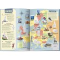 Атлас Мира с наклейками. Достопримечательности. 21х29,7 см. 16 стр