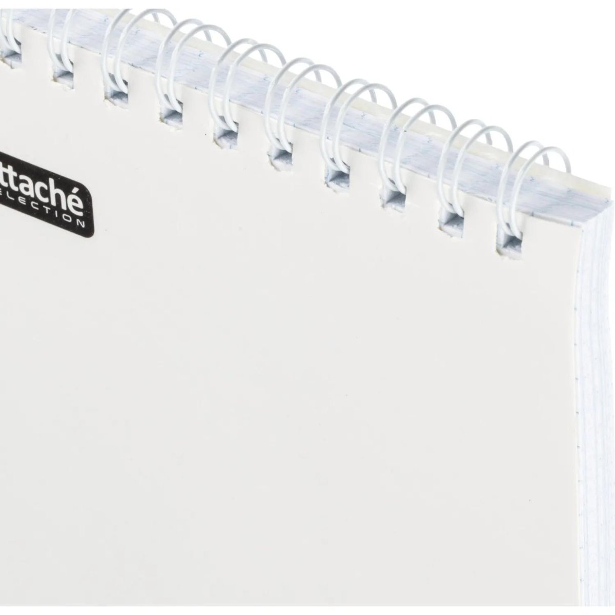 Блокнот А6,80л,кл,греб,карт.обл+УФ-лак Attache Selection LLAMAS белый