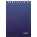 Блокнот А6 60л Attache Градиент Синий клетка, 65г, греб, УФ-лак