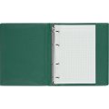 Бизнес-тетрадь А5 240л  ATTACHE, на кольцах,зеленый, обложка ПВХ