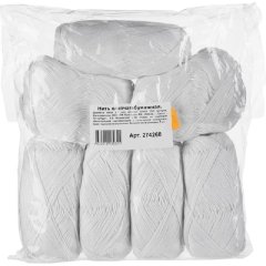 Нить для переплета и подшивки документов Attache 1,3мм,10шт по 50м, пакет