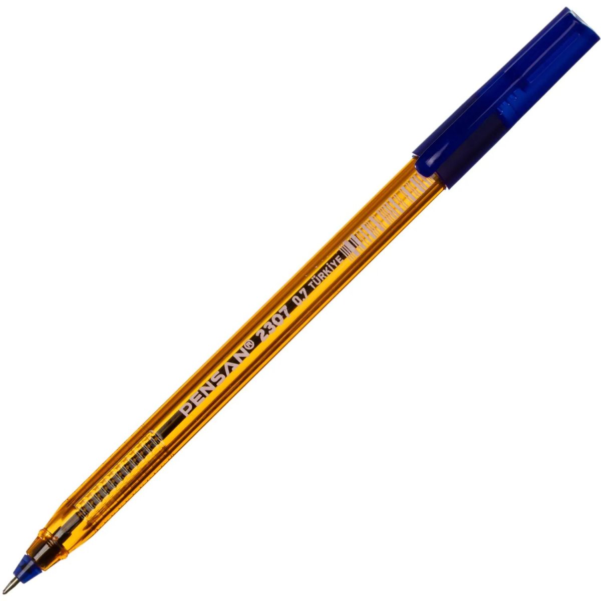 Ручка шариковая HONEY TRIANGLE 0,7мм трехгранный корпус - цвет чернил синий