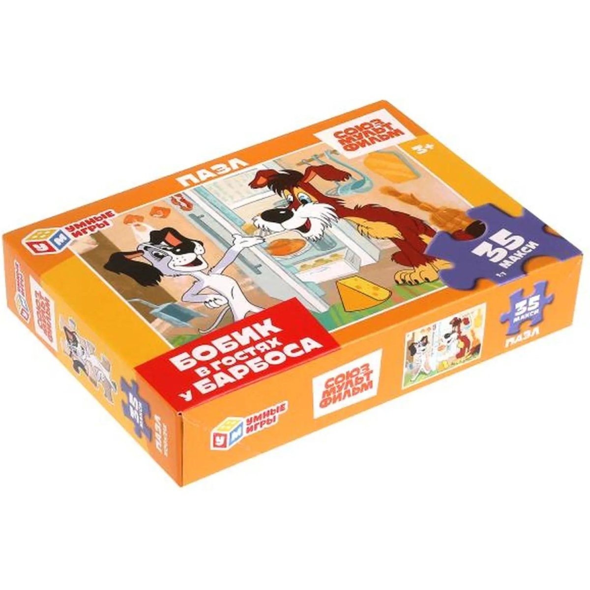 Пазл puzzle 35 эл. Бобик в гостях у Барбоса,4660254456068