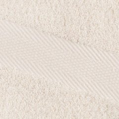 Набор полотенец махровых бордюр 440 г/м2, 70х140 кремовый, 5шт