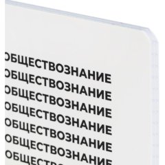 Тетрадь предметная Комус Класс  Кириллица, 48 л., А5, кл., ОБЩЕСТВОЗНАНИЕ