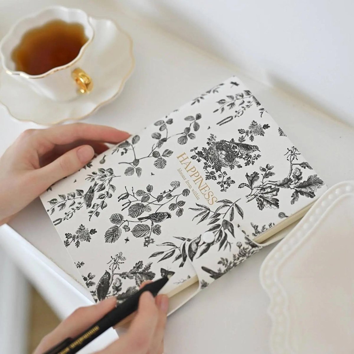 Ежедневник датированный 2026 IF 14х20см 160л, на спир Happiness I1755/black