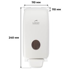 Дозатор для жидкого мыла и мыла-пены Luscan Prof Optima L5 белый