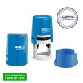 Оснастка для печати круг.с крышкой Pr. R40 синяя Colop Австрия