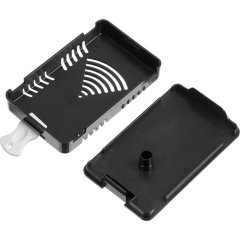 Диспенсер для освежителя воздуха тверд Luscan Professional наст чернR-1371B