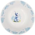 Салатник 360 мл Круглый Зайка голубой 40 шт/уп