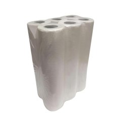 Простыни бумажные Jasmin 2х сл. 50 м. белые, 6 рул/уп