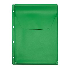 Файл-вкладыш А4 300  мкм Комус, с кла паном, цветная 3 шт. уп