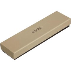 Ручка шариковая  Attache Selection, корп.черный,  стерж.синий, автом