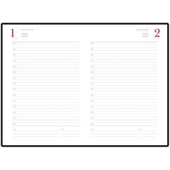 Ежедневник полудатированный А5+, 208л, BOSS темно-синий 3-404/272