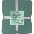 Покрывало 180х220 Теодора зеленый,161495