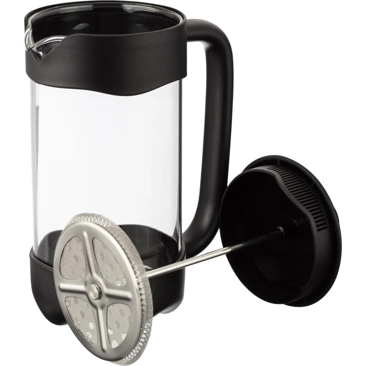 Френч-пресс 1000мл Каската боросил.стекло, пластик ручка (B094)