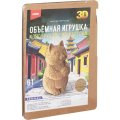 Конструктор из картона. Объёмная игрушка Кот, Нг-012