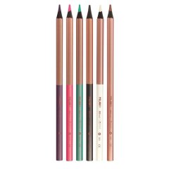 Карандаши цветные Milan Copper, 6 цв., 713206