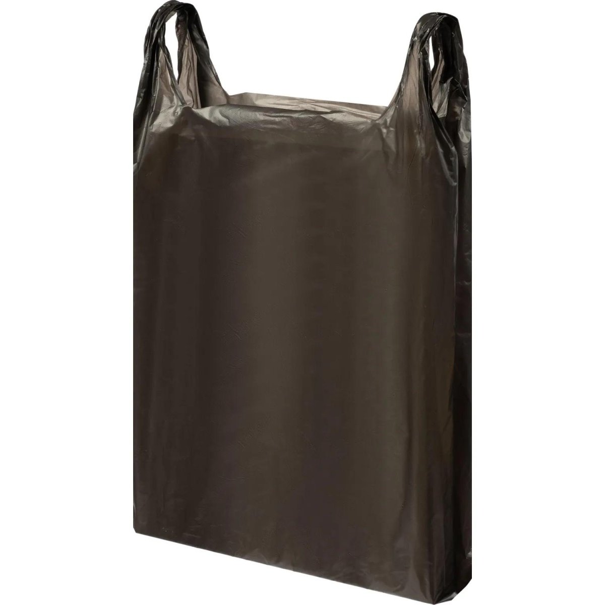 Пакет-майка ПНД 40+18x70 см, черный, усиленный, 30 мкм, 100 шт./уп. 