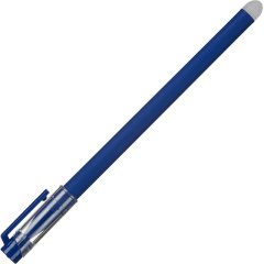 Ручка гелевая со стираем.черн. Attache Refine лин0,35мм,soft touch,синяя