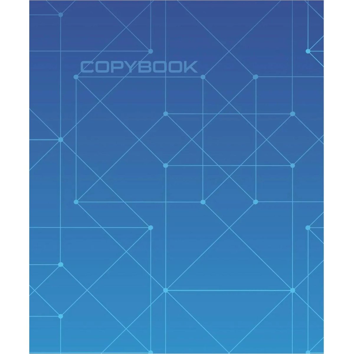 Тетрадь общая А5,48л,кл,скоб,блок-офсет-2 Attache Alpha син/зелен вассорт