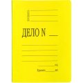 Скоросшиватель картон. Дело 300гр/м2 мелованный 4 цвета, 20 шт/уп