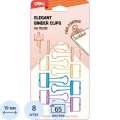 Зажимы для бумаг Deli E78206, 8шт/уп, 4 цвета, 19мм