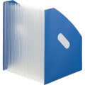 Лоток вертикальный Attache расширяемый A4, 13отделений, синий, пластик