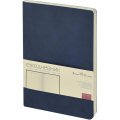 Ежедневник недатированный А5 MEGAPOLIS CLASSIC FLEX ТЕМНО-СИНИЙ, 3-788/06