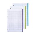 Сменный блок для тетрадей на кольцах, BeSmart А5 120л клетка Цветной N001d