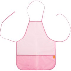 Фартук для труда Светлорозовый 390x490, 2кармана, нарукав.,ФН 65