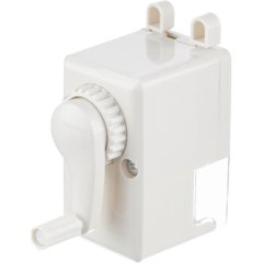 Точилка механическая Attache Economy, 8 мм, фиксация карандаша, белая